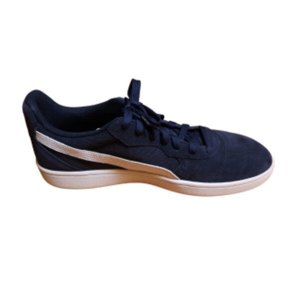 PUMA Suede Navy Sneakers Men’s 11 NWOT SoftFoam+ Gorpcore Minimalist Rave Office - Picture 14 of 14